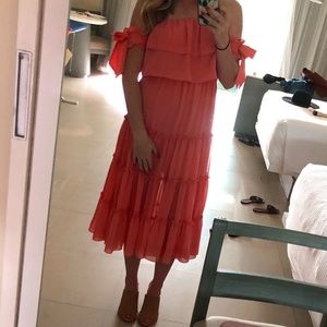 Misa Los Angeles Pink Dress